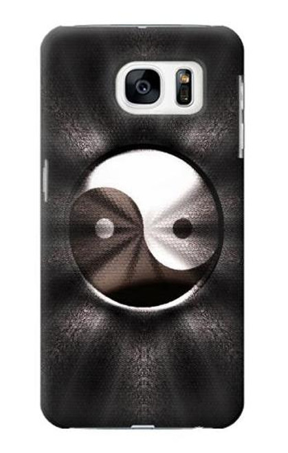 W3241 Yin Yang Symbol Hard Case and Leather Flip Case For Samsung Galaxy S7
