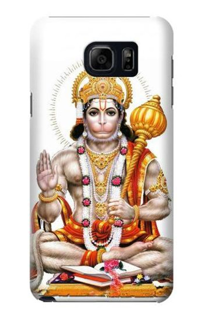 W3186 Lord Hanuman Chalisa Hindi Hindu Hard Case and Leather Flip Case For Samsung Galaxy S6 Edge Plus