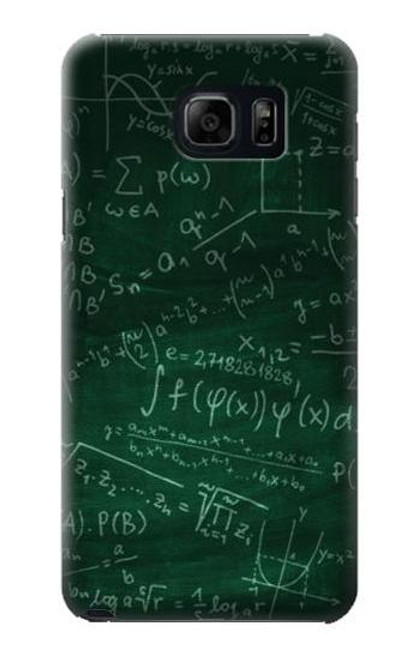 W3190 Math Formula Greenboard Hard Case and Leather Flip Case For Samsung Galaxy S6 Edge Plus