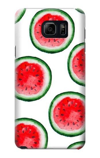 W3236 Watermelon Pattern Hard Case and Leather Flip Case For Samsung Galaxy S6 Edge Plus