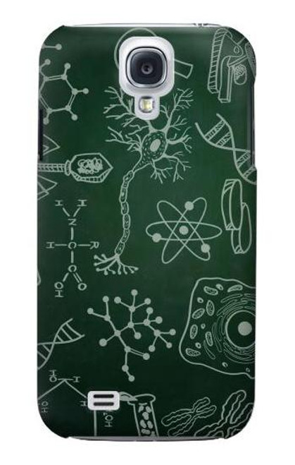 W3211 Science Green Board Hard Case and Leather Flip Case For Samsung Galaxy S4