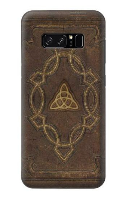 W3219 Spell Book Cover Hard Case and Leather Flip Case For Note 8 Samsung Galaxy Note8