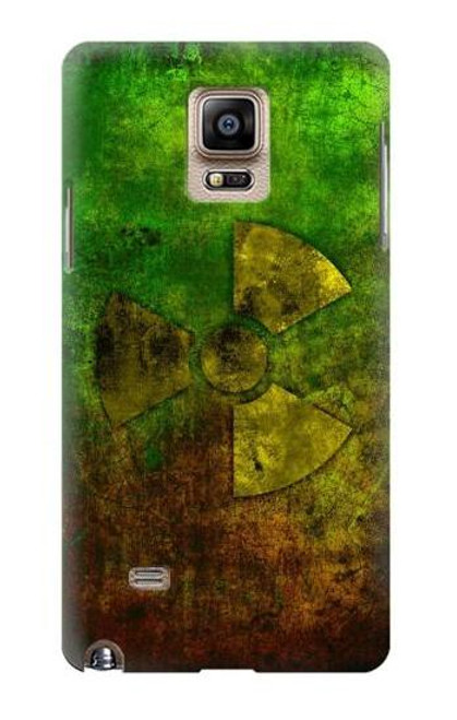 W3202 Radioactive Symbol Hard Case and Leather Flip Case For Samsung Galaxy Note 4