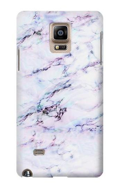 W3215 Seamless Pink Marble Hard Case and Leather Flip Case For Samsung Galaxy Note 4