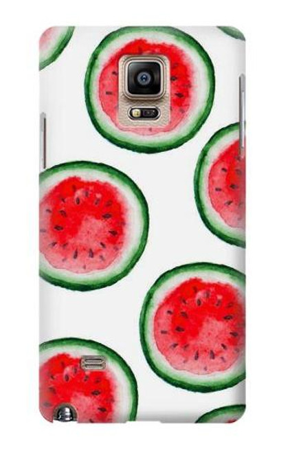 W3236 Watermelon Pattern Hard Case and Leather Flip Case For Samsung Galaxy Note 4