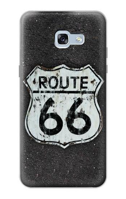 W3207 Route 66 Sign Hard Case and Leather Flip Case For Samsung Galaxy A5 (2017)