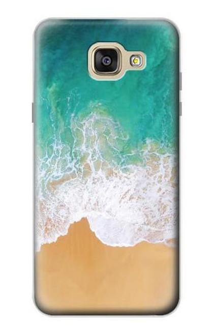 W3150 Sea Beach Hard Case and Leather Flip Case For Samsung Galaxy A5 (2016)