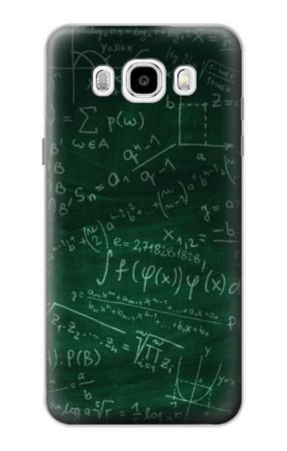 W3190 Math Formula Greenboard Hard Case and Leather Flip Case For Samsung Galaxy J5 (2016)