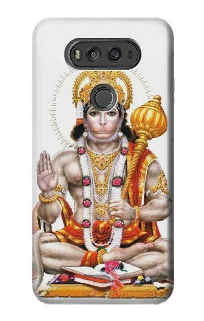 W3186 Lord Hanuman Chalisa Hindi Hindu Hard Case and Leather Flip Case For LG V20