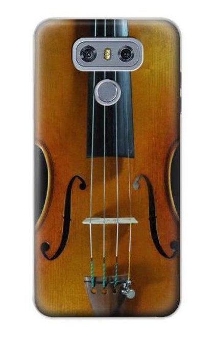 W3234 Violin Hard Case and Leather Flip Case For LG G6