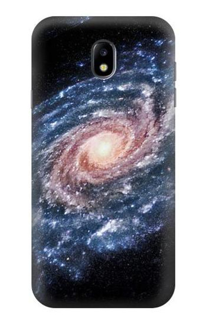 W3192 Milky Way Galaxy Hard Case and Leather Flip Case For Samsung Galaxy J7 (2017) EU Version