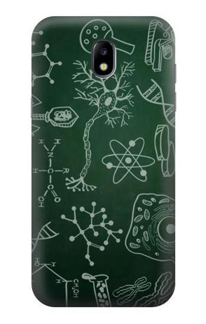 W3211 Science Green Board Hard Case and Leather Flip Case For Samsung Galaxy J5 (2017) EU Version