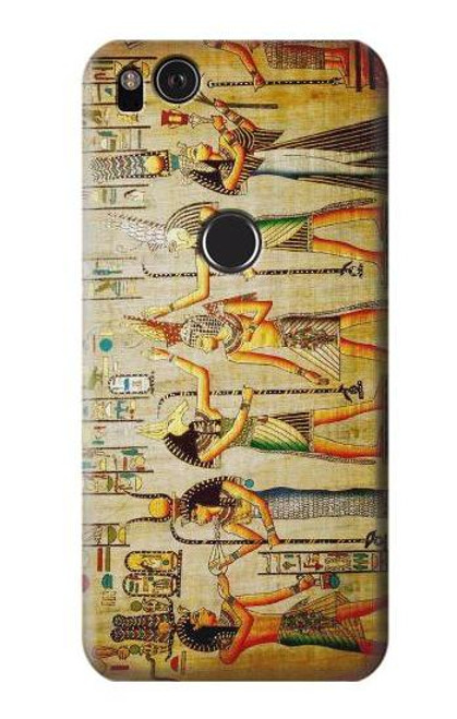 W0272 Egypt Wall Art Hard Case and Leather Flip Case For Google Pixel 2