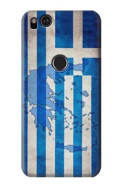 W2970 Greece Football Soccer Euro 2016 Hard Case and Leather Flip Case For Google Pixel 2