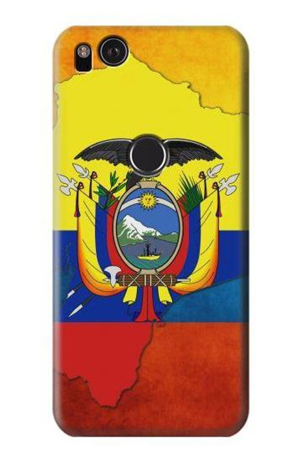 W3020 Ecuador Flag Hard Case and Leather Flip Case For Google Pixel 2