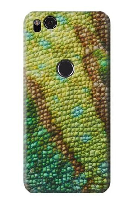 W3057 Lizard Skin Graphic Printed Hard Case and Leather Flip Case For Google Pixel 2