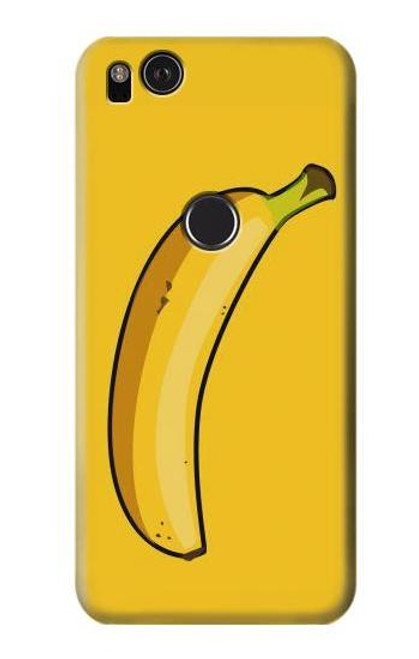 W2294 Banana Hard Case and Leather Flip Case For Google Pixel 2 XL