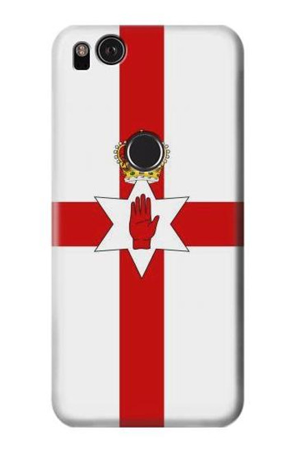 W3089 Flag of Northern Ireland Hard Case and Leather Flip Case For Google Pixel 2 XL