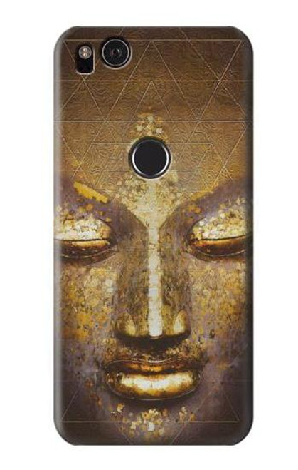 W3189 Magical Yantra Buddha Face Hard Case and Leather Flip Case For Google Pixel 2 XL