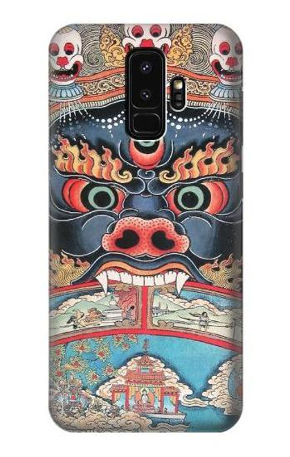 W0572 Tibet Art Hard Case and Leather Flip Case For Samsung Galaxy S9 Plus