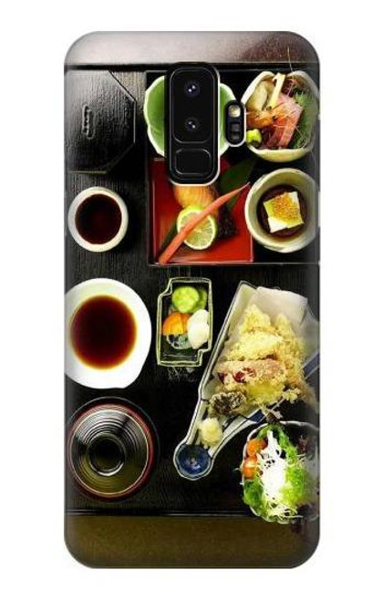 W0627 Japanese Food Hard Case and Leather Flip Case For Samsung Galaxy S9 Plus