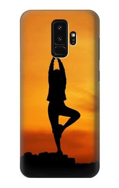 W0832 Yoga Hard Case and Leather Flip Case For Samsung Galaxy S9 Plus