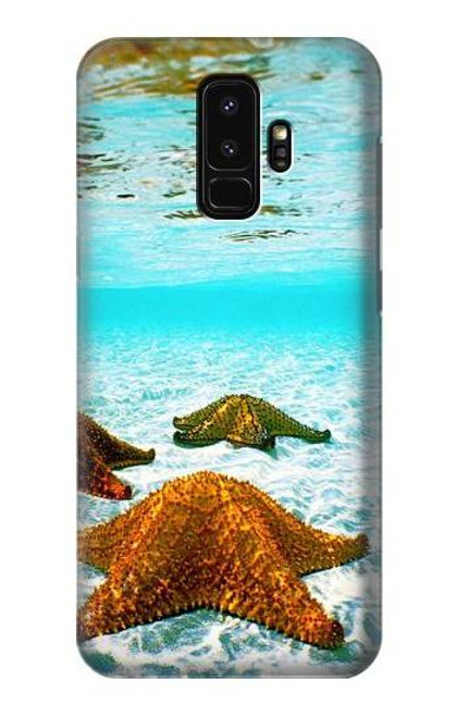 W1679 Starfish Sea Beach Hard Case and Leather Flip Case For Samsung Galaxy S9 Plus