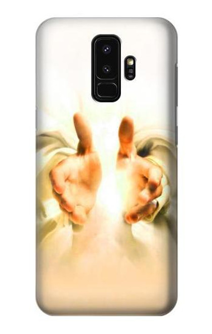 W2546 Hand of God Heaven Hard Case and Leather Flip Case For Samsung Galaxy S9 Plus