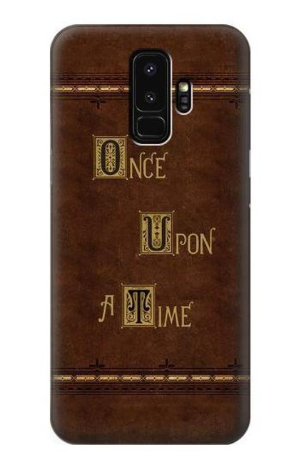 W2643 Once Upon A Time Book Hard Case and Leather Flip Case For Samsung Galaxy S9 Plus