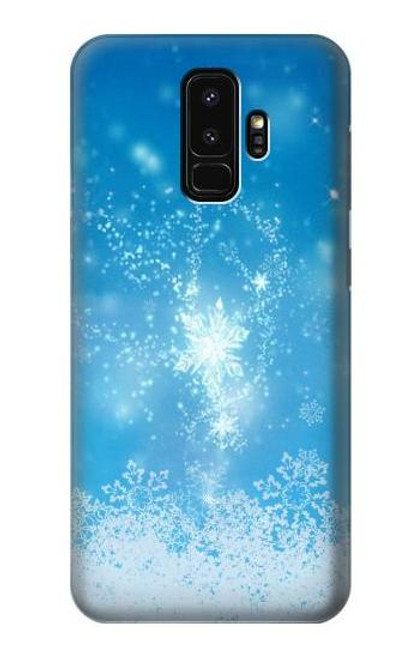 W2923 Frozen Snow Spell Magic Hard Case and Leather Flip Case For Samsung Galaxy S9 Plus