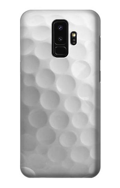 W2960 White Golf Ball Hard Case and Leather Flip Case For Samsung Galaxy S9 Plus