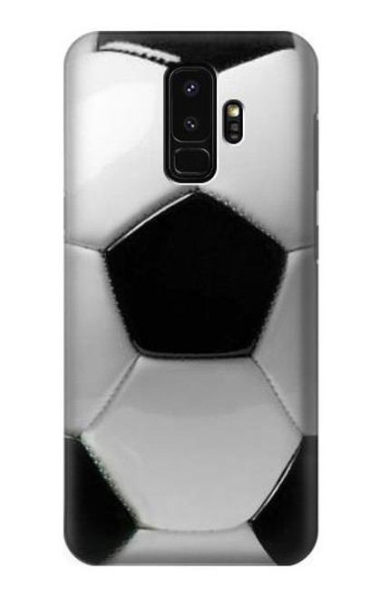 W2964 Football Soccer Ball Hard Case and Leather Flip Case For Samsung Galaxy S9 Plus