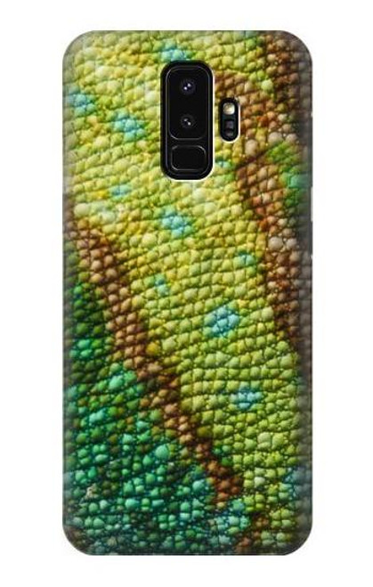 W3057 Lizard Skin Graphic Printed Hard Case and Leather Flip Case For Samsung Galaxy S9 Plus