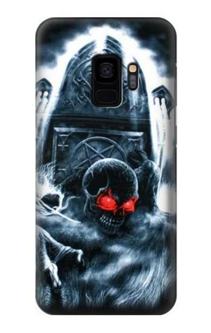 W0297 Zombie Dead Man Hard Case and Leather Flip Case For Samsung Galaxy S9