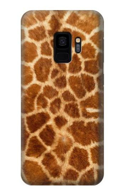 W0422 Giraffe Skin Hard Case and Leather Flip Case For Samsung Galaxy S9