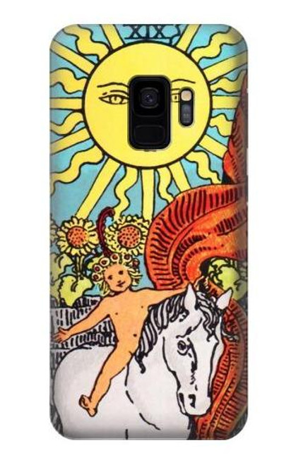 W0565 Tarot Sun Hard Case and Leather Flip Case For Samsung Galaxy S9