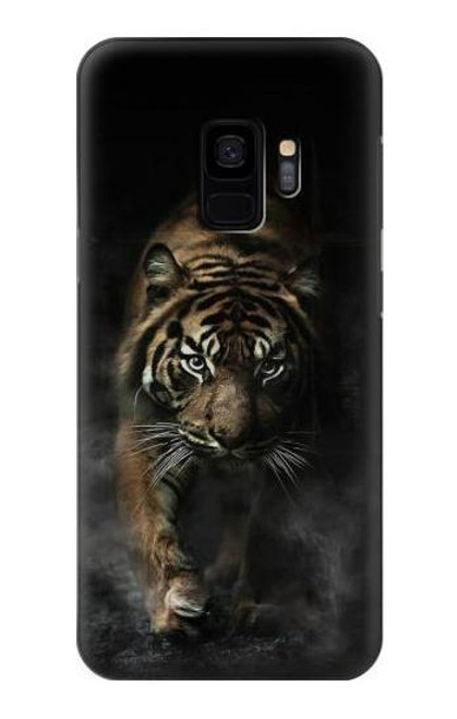 W0877 Bengal Tiger Hard Case and Leather Flip Case For Samsung Galaxy S9