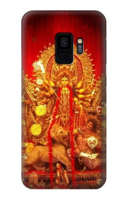 W1030 Hindu God Durga Puja Hard Case and Leather Flip Case For Samsung Galaxy S9