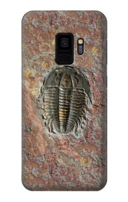 W1454 Trilobite Fossil Hard Case and Leather Flip Case For Samsung Galaxy S9