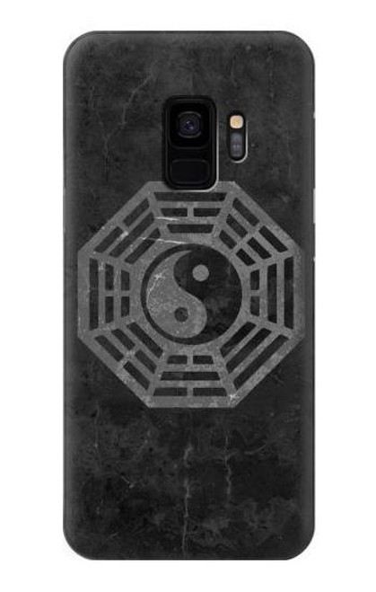 W2503 Tao Dharma Yin Yang Hard Case and Leather Flip Case For Samsung Galaxy S9