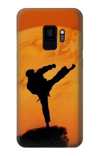 W3024 Kung Fu Karate Fighter Hard Case and Leather Flip Case For Samsung Galaxy S9