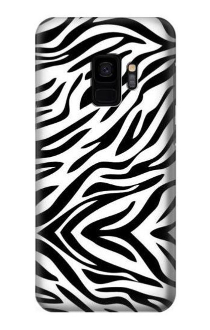 W3056 Zebra Skin Texture Graphic Printed Hard Case and Leather Flip Case For Samsung Galaxy S9