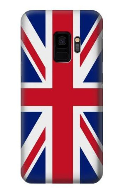 W3103 Flag of The United Kingdom Hard Case and Leather Flip Case For Samsung Galaxy S9