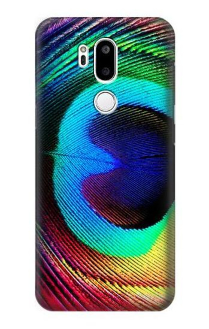 W0511 Peacock Hard Case and Leather Flip Case For LG G7 ThinQ