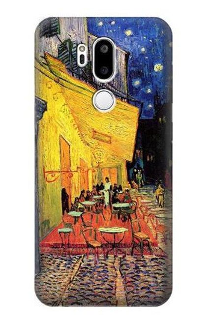 W0929 Van Gogh Cafe Terrace Hard Case and Leather Flip Case For LG G7 ThinQ