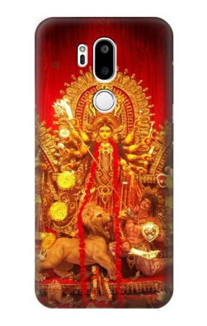 W1030 Hindu God Durga Puja Hard Case and Leather Flip Case For LG G7 ThinQ