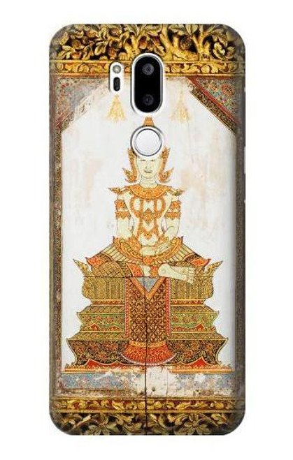 W1511 Thai Emerald Art Hard Case and Leather Flip Case For LG G7 ThinQ