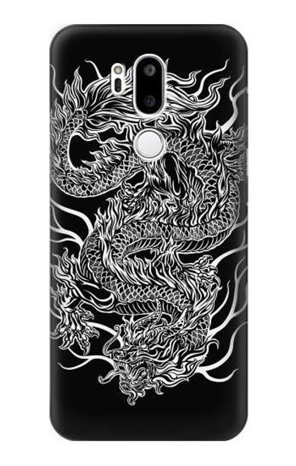 W1943 Dragon Tattoo Hard Case and Leather Flip Case For LG G7 ThinQ