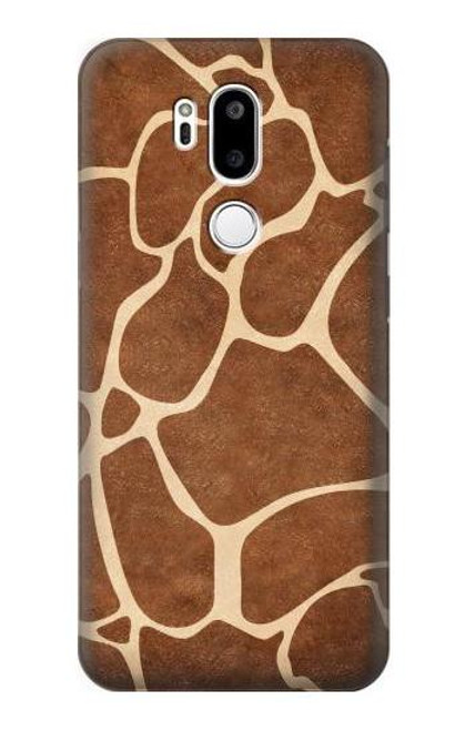 W2326 Giraffe Skin Hard Case and Leather Flip Case For LG G7 ThinQ