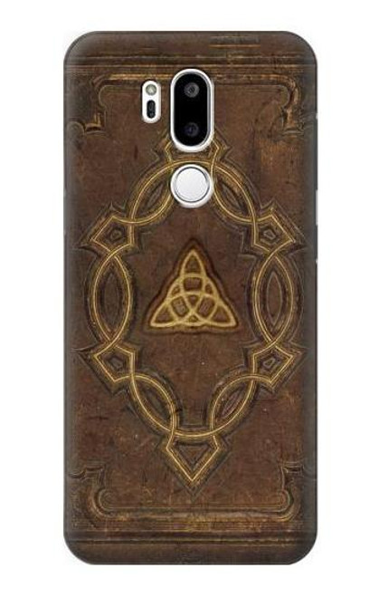 W3219 Spell Book Cover Hard Case and Leather Flip Case For LG G7 ThinQ